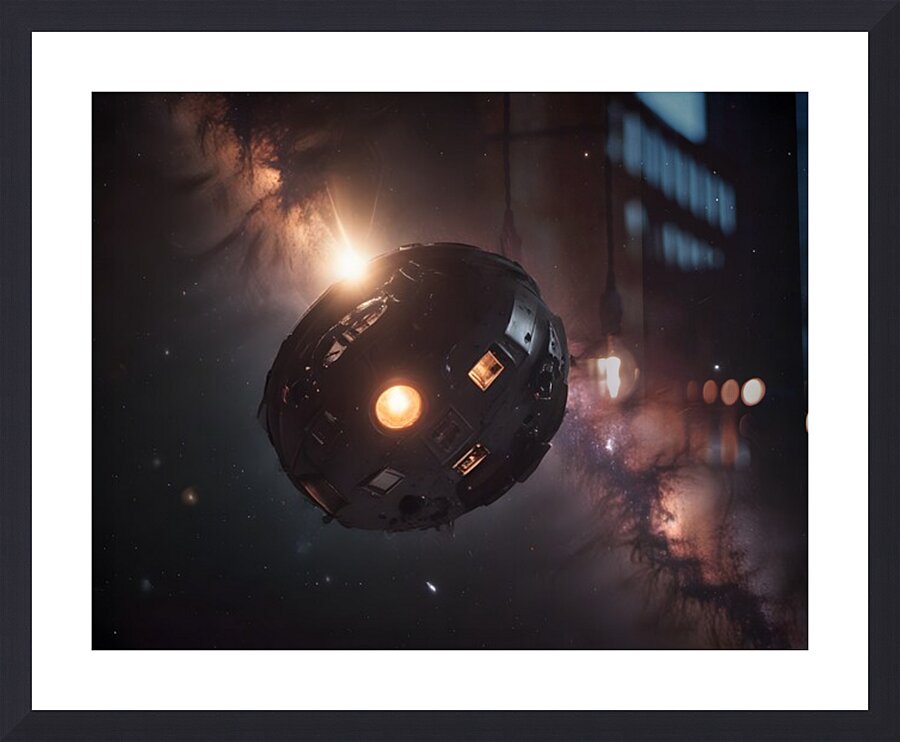 Cosmic Realms 60 Picture Frame print