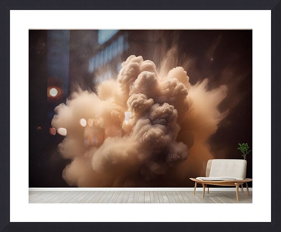 Cosmic Realms 4 Picture Frame print