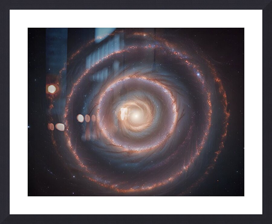 Cosmic Realms 10 Picture Frame print