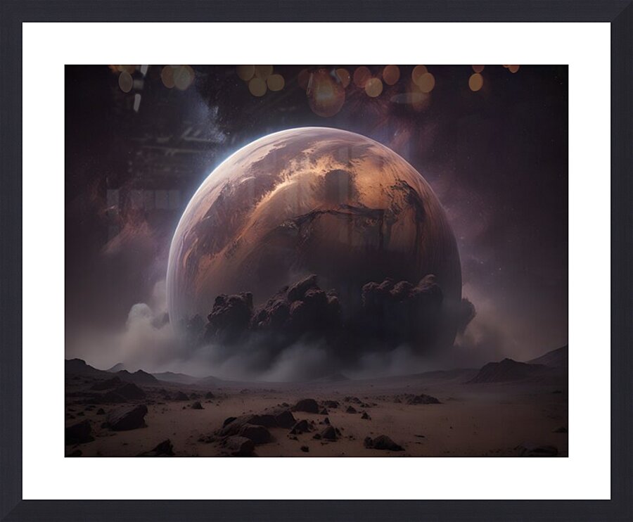 Cosmic Realms 12 Picture Frame print