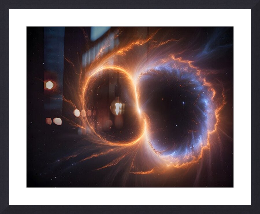 Cosmic Realms 13 Picture Frame print