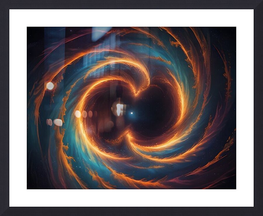 Cosmic Realms 14 Picture Frame print