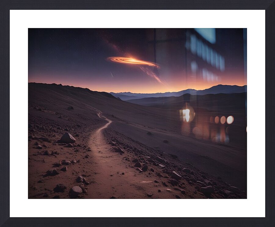 Cosmic Realms 16 Picture Frame print