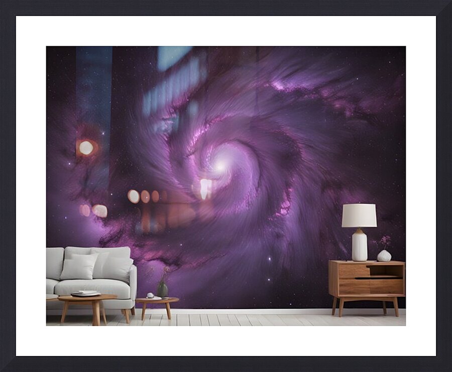 Cosmic Realms 24 Picture Frame print