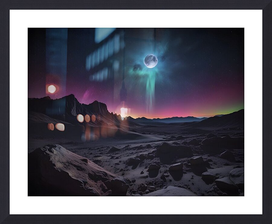 Cosmic Realms 30 Picture Frame print