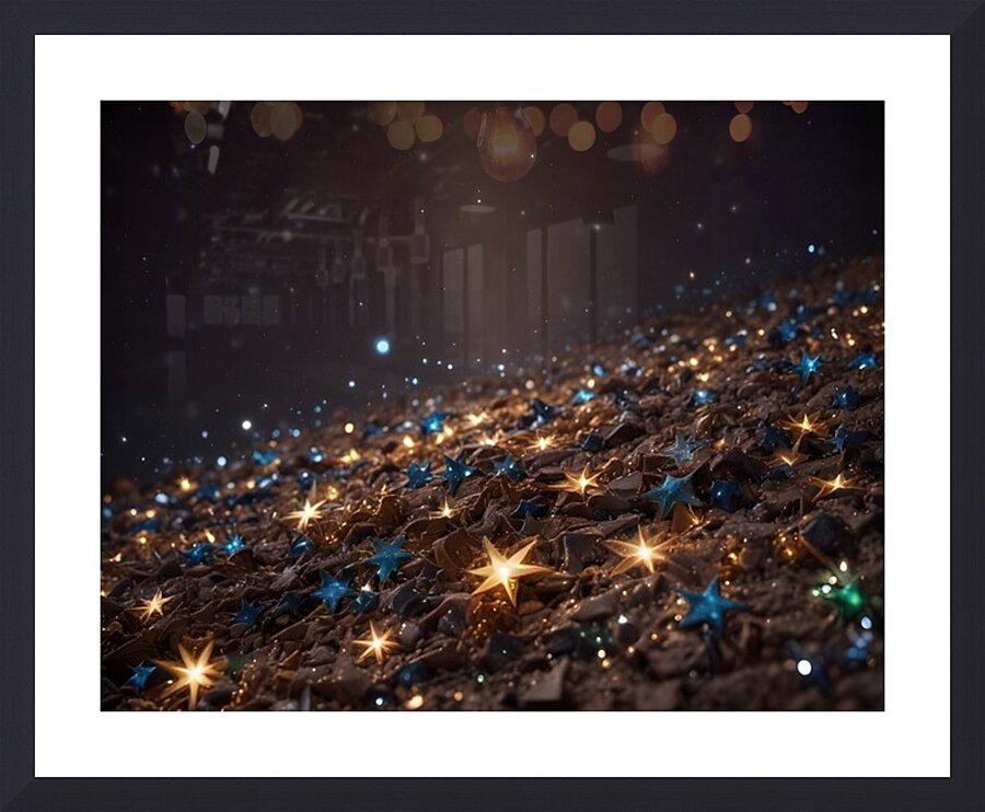 Cosmic Realms 35 Picture Frame print