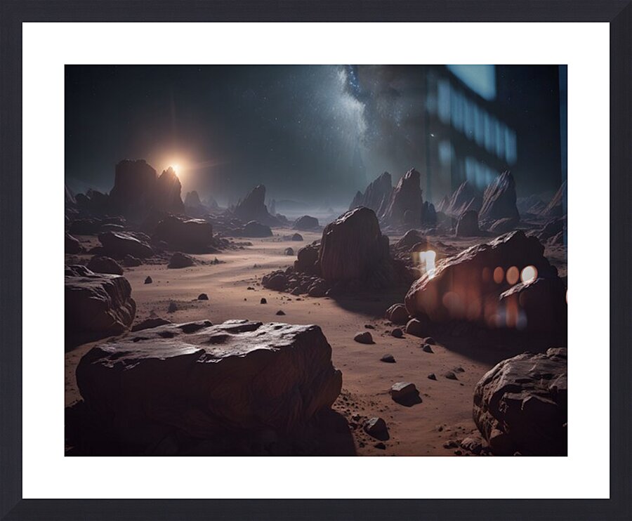 Cosmic Realms 37 Picture Frame print