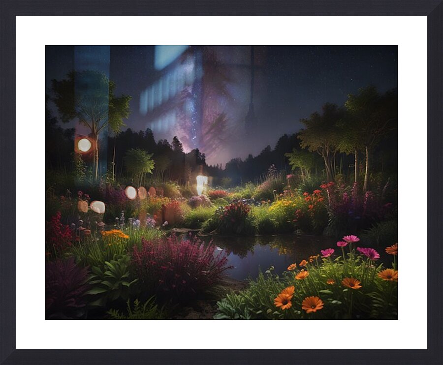 Cosmic Realms 53 Picture Frame print