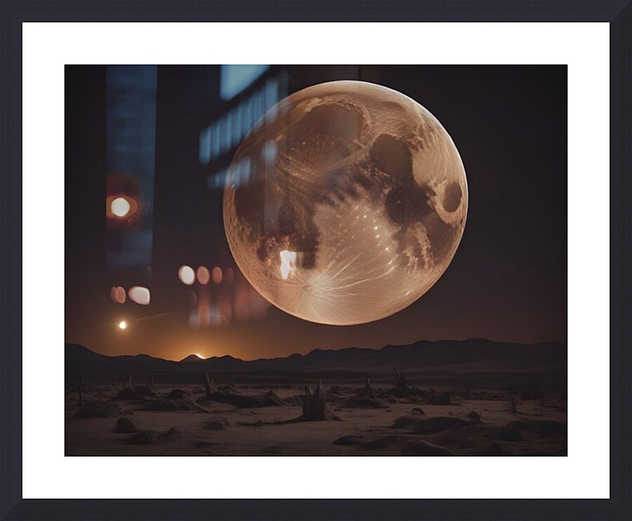 Cosmic Realms 55 Picture Frame print