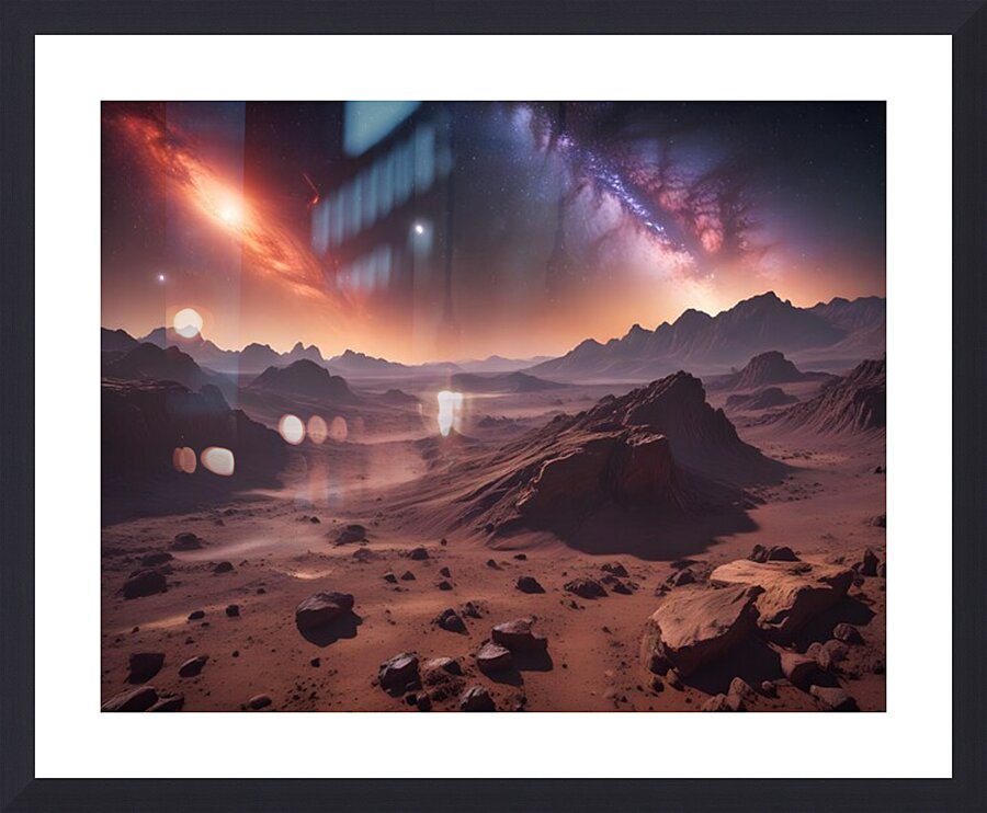 Cosmic Realms 59 Picture Frame print