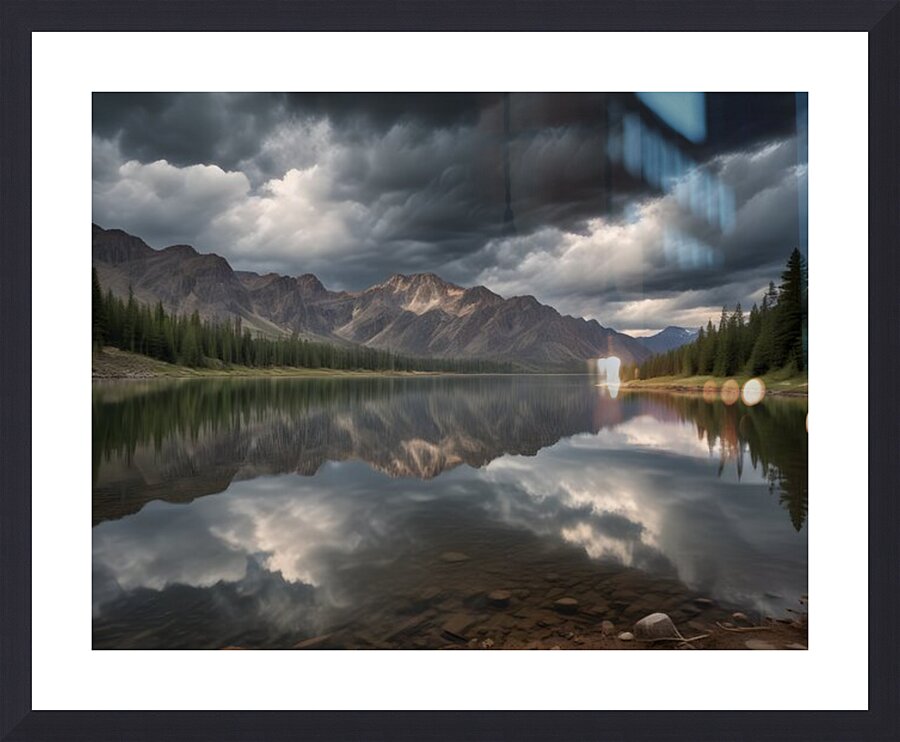 Mountain Landscape Wall Art Print 73 Picture Frame print
