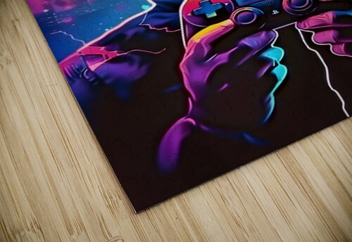 Neon gaming 1 Aura Gallery puzzle