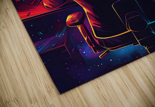Neon gaming 11 Aura Gallery puzzle