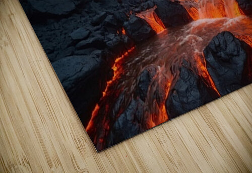 Lava Flow Landscape 40 Nora studio puzzle
