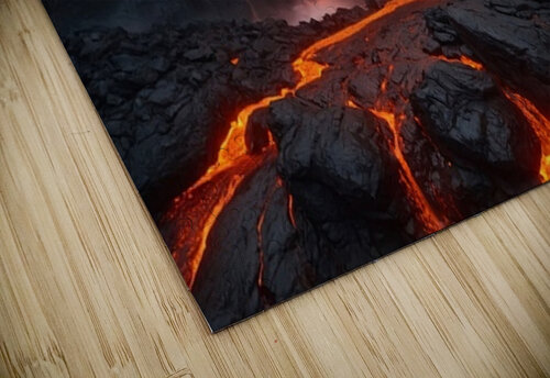 Lava Flow Landscape 41 Nora studio puzzle