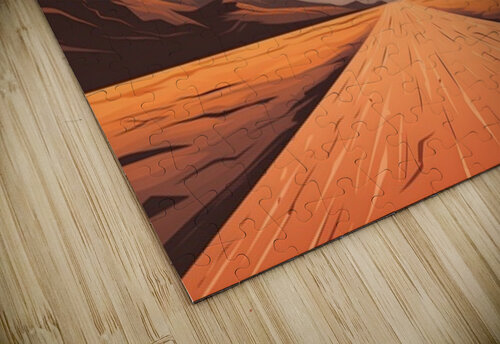 Sunset Landscape 71 Nora studio puzzle