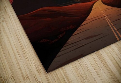Sunset Landscape 43 Nora studio puzzle