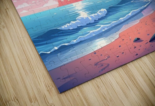 Sunset Landscape 51 Nora studio puzzle