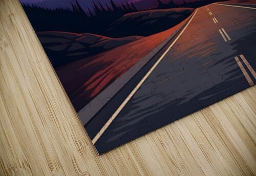 Sunset Landscape 39 Nora studio puzzle