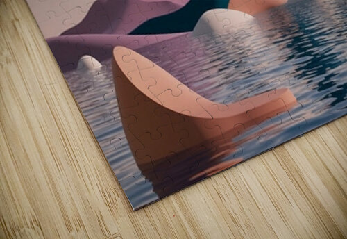 Boho 3D Landscape 2 Nora studio puzzle