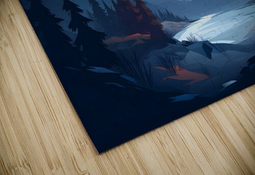 Mountain Landscape 22 Nora studio puzzle