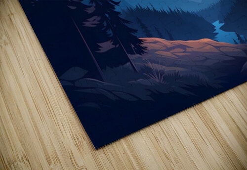 Mountain Landscape 19 Nora studio puzzle