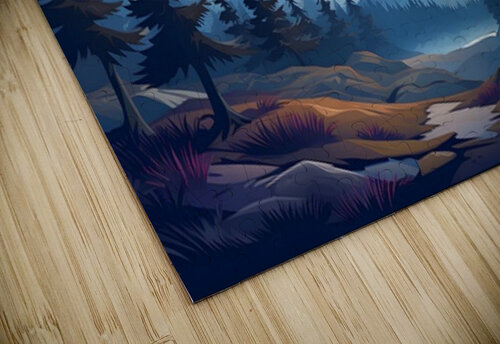 Mountain Landscape 20 Nora studio puzzle