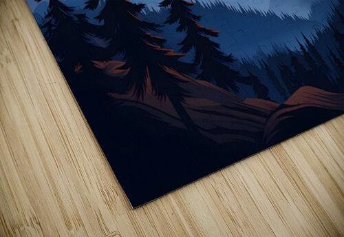 Mountain Landscape 21 Nora studio puzzle
