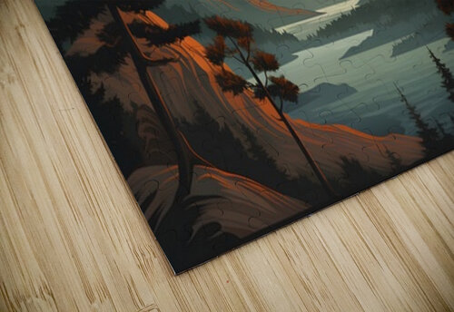 Mountain Landscape 32 Nora studio puzzle