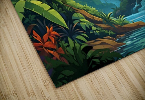 Waterfall Landscape 44 Nora studio puzzle