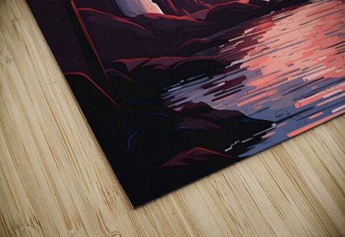 Waterfall Landscape 60 Nora studio puzzle