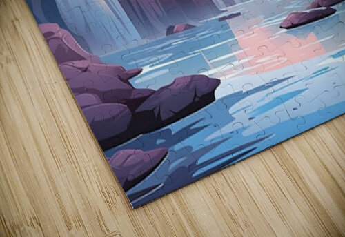 Waterfall Landscape 17 Nora studio puzzle