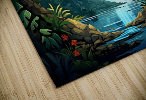 Waterfall Landscape 47 Nora studio puzzle
