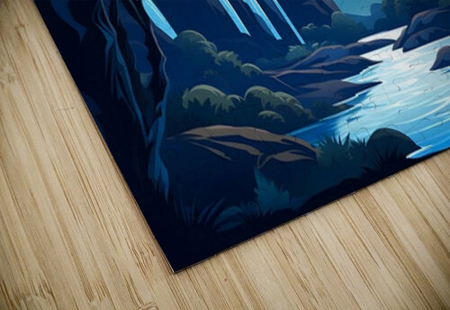 Waterfall Landscape 52 Nora studio puzzle