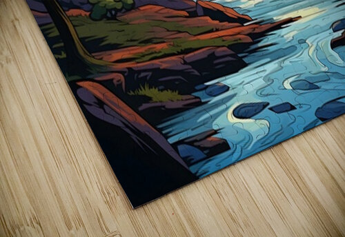 Waterfall Landscape 79 Nora studio puzzle