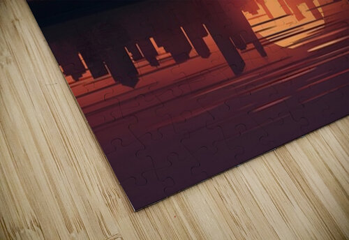 Sunset Landscape 53 Nora studio puzzle