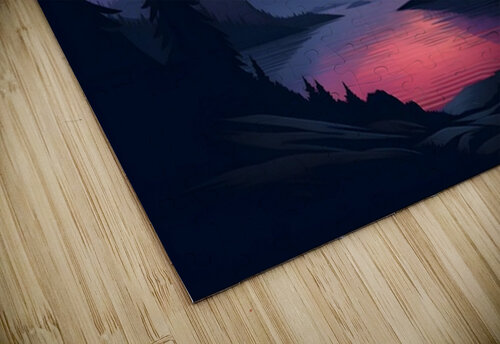 Sunset Landscape 31 Nora studio puzzle