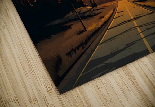 Sunset Landscape 44 Nora studio puzzle