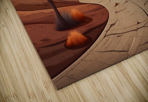 Sunset Landscape 66 Nora studio puzzle