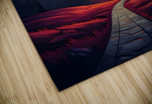 Sunset Landscape 45 Nora studio puzzle