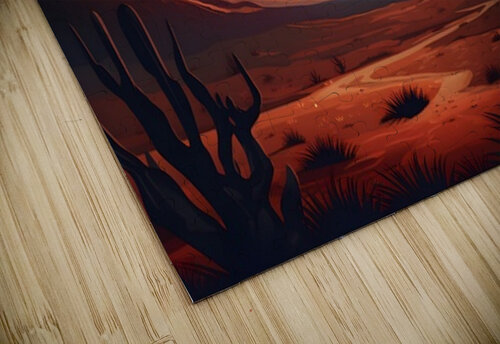 Sunset Landscape 91 Nora studio puzzle
