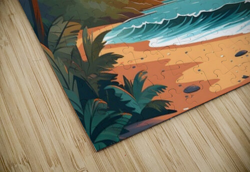 Sunset Landscape 89 Nora studio puzzle