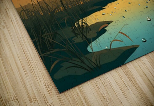 Sunrise Landscape 2 Nora studio puzzle