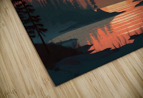 Sunrise Landscape 13 Nora studio puzzle