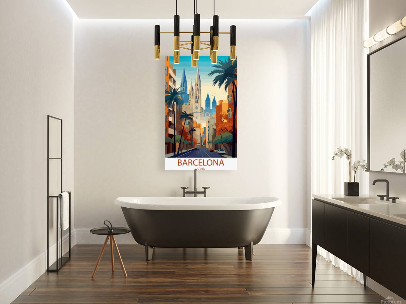 Barcelona Spain Reproduction
