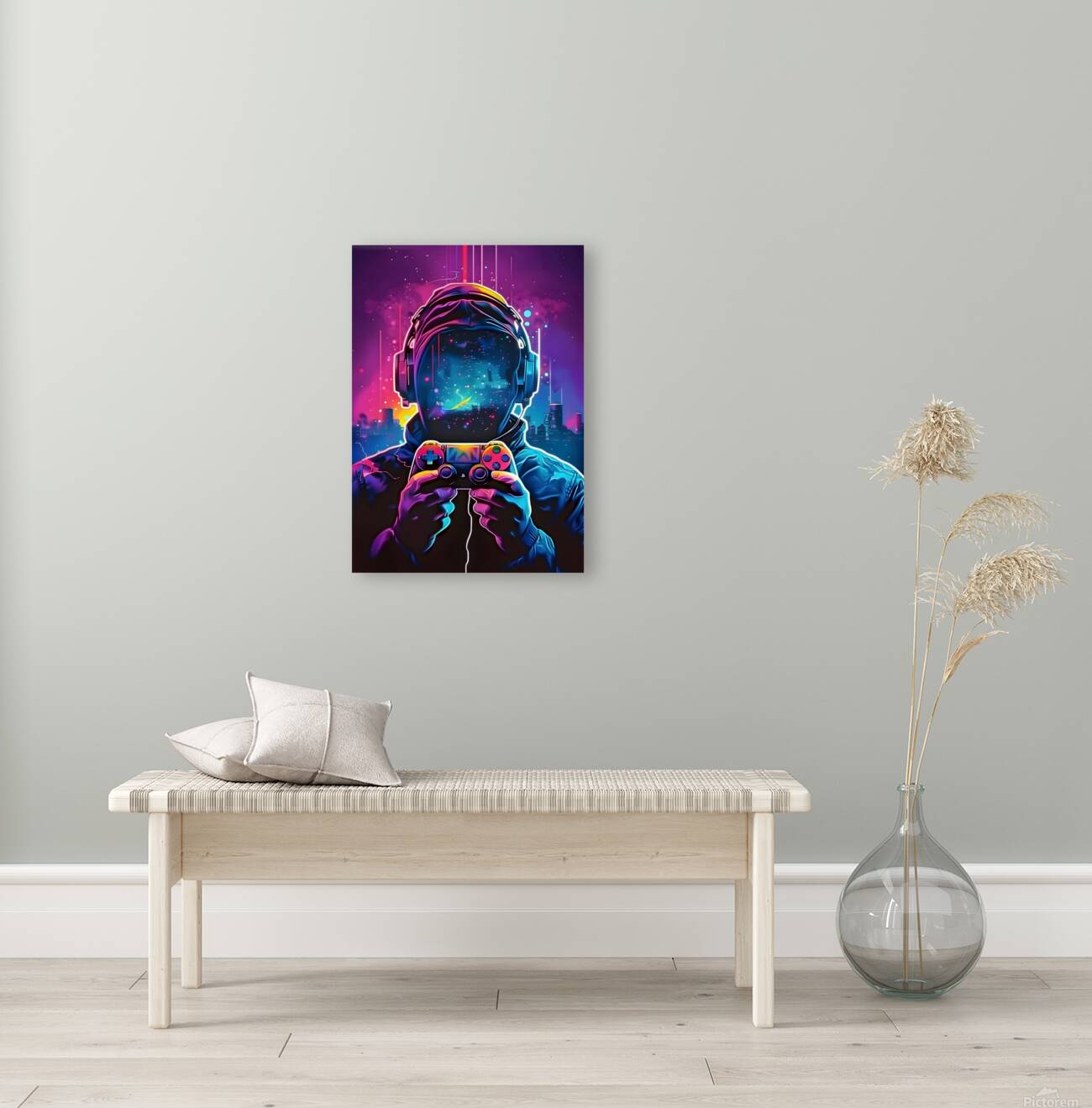 Neon gaming 1 Reproduction
