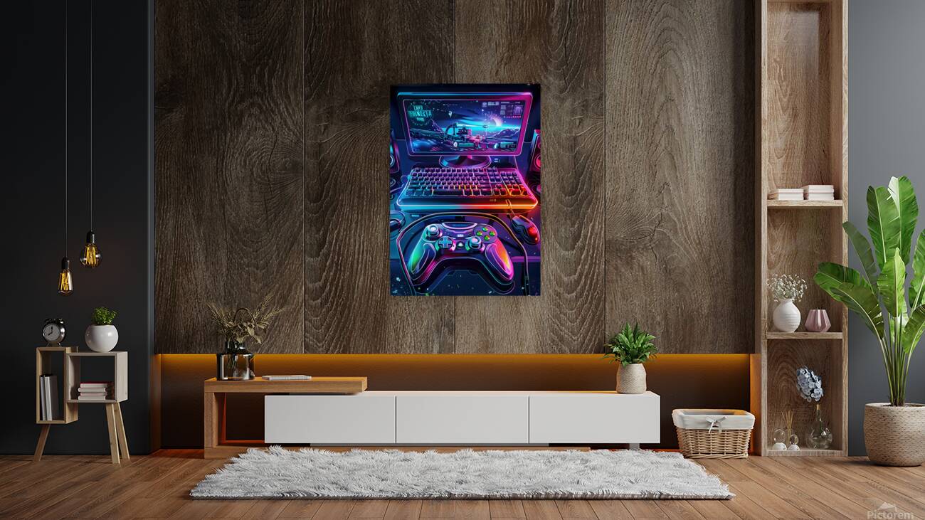 Neon gaming 8 Reproduction