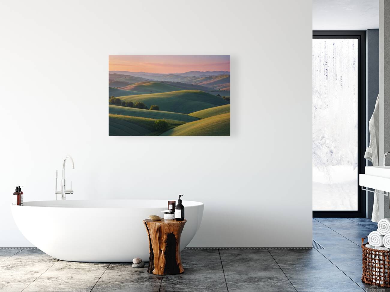 Hills landscape 13 Reproduction
