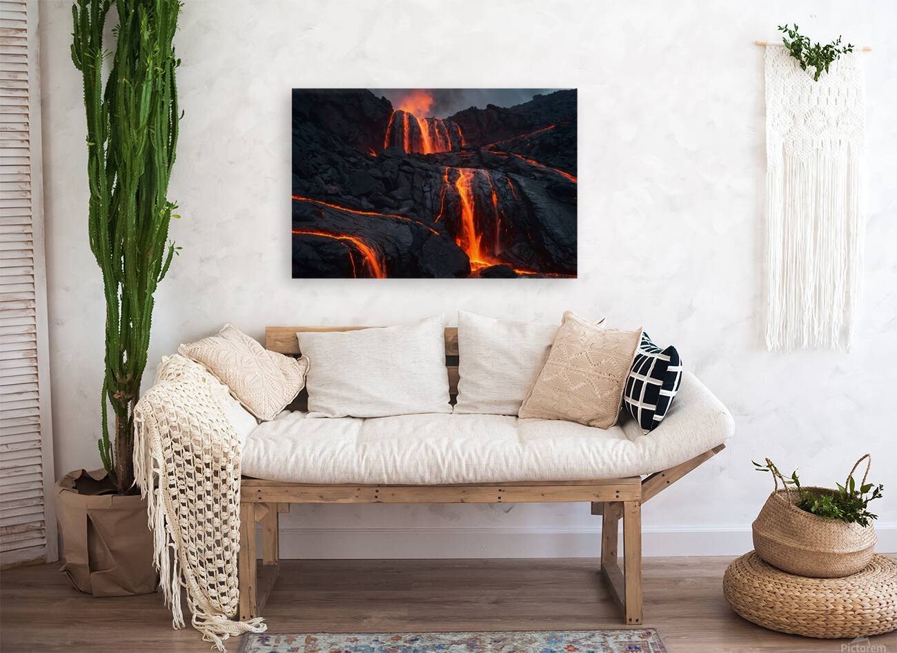 Lava Flow Landscape 39 Reproduction