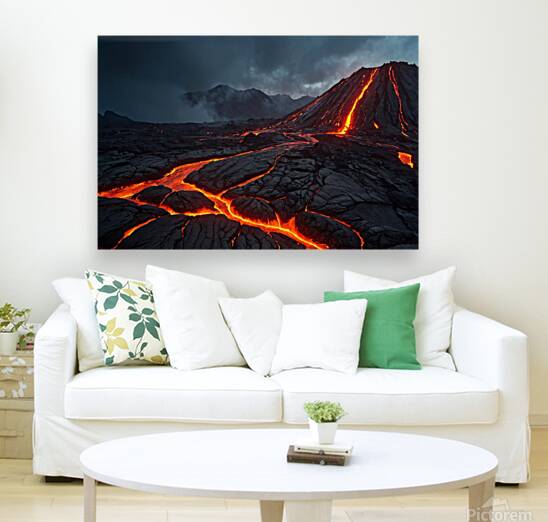 Lava Flow Landscape 21 Reproduction